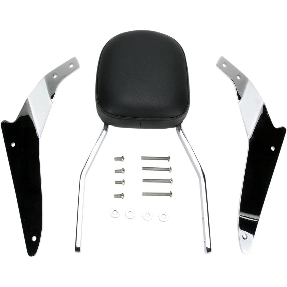 Cobra Sissy Bar 17" With Freedom Pad Chrome - 02-5101