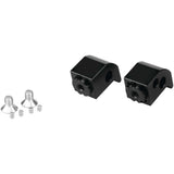 Puig Adjustable Footpeg Adaptors Passenger Black - 20253N