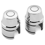 Bikers Choice Shock Absorber Cover For - 19-021 Pair Chrome