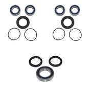 QUADBOSS Front and Rear Wheel Bearing Kits for Polaris Magnum 325 2x4 2000-2001
