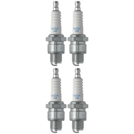 Set 4 NGK Standard Spark Plugs for Yamaha CY50 2001-1991 Engine 50cc