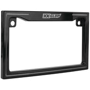 XK Glow LED License Plate Frame Black - XK034018-B