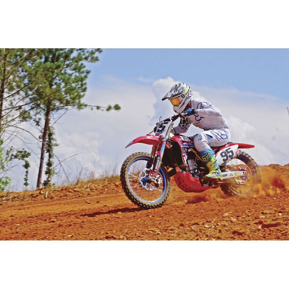 Cycra Full Armor Skid Plate Red - 1CYC-6231-32