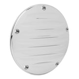 Cubierta Derby de 5 orificios Arlen Ness Chrome Deep Cut II para Harley Twin Cam Models, nueva