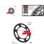 525 BMXR Chain Natural, Front & Rear Sprocket Kit for BMW F800 GS 2008-2013