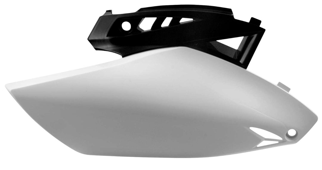 Acerbis White/Black Side Number Plate for Yamaha - 2171801035