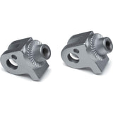 Kuryakyn Splined Adaptor Mounts for Cruisers Silver 8906