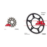 Kit de piñones delanteros y traseros de acero para todoterreno KTM 520 EXC Endo Racing 2000-2002