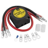 Aislador de batería QuadBoss UTV para sistemas de batería dual con kit de cableado