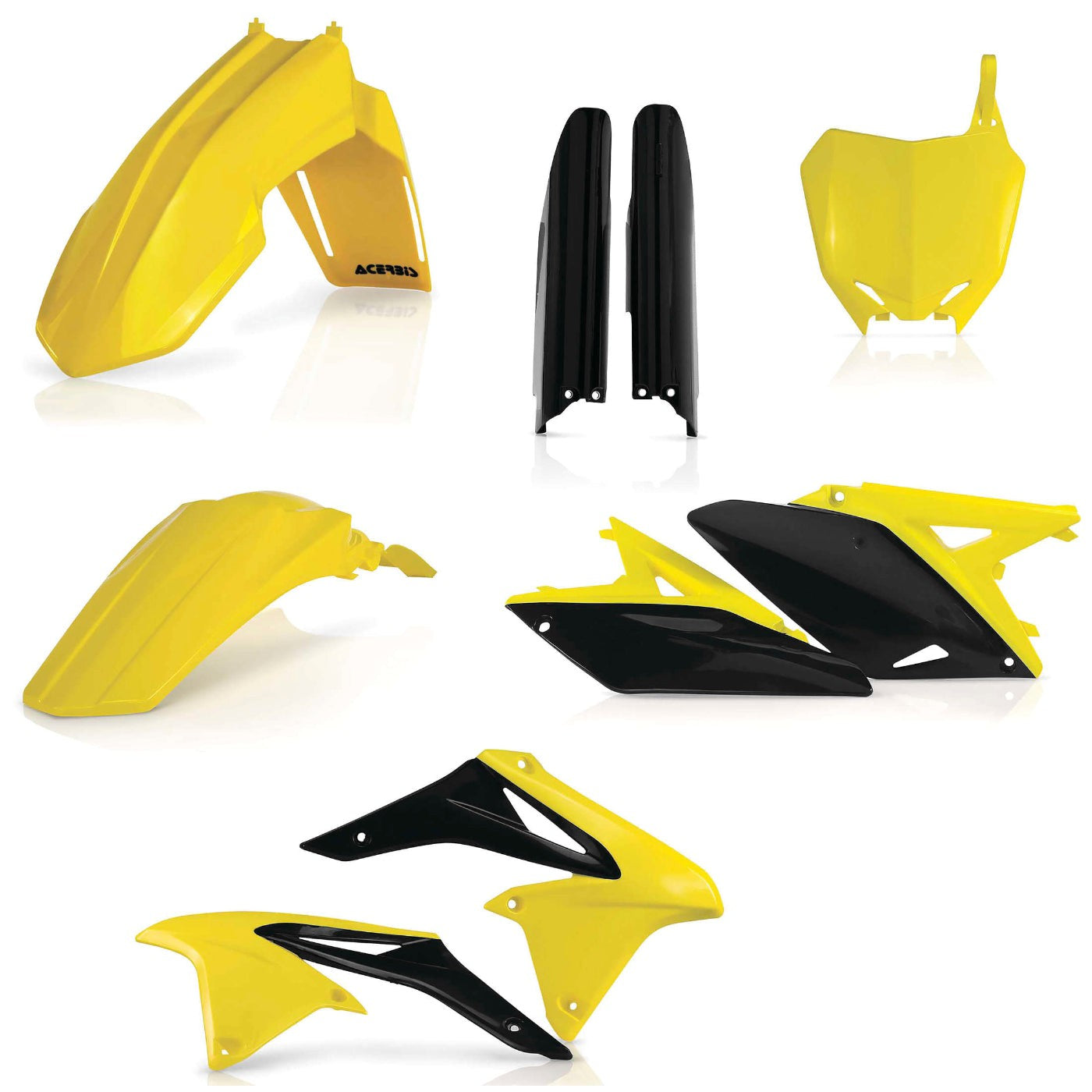 Acerbis Original 17 Full Plastic Kit for Suzuki - 2198035569