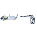 Tubo de escape FAC Fatty y silenciador Turbinecore 2.1 con supresor de escape para HUSQ TE 300 (2017)