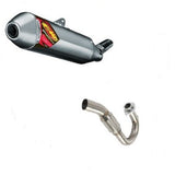 FMF FULL EXHAUST POWERBOMB HEADPIPE + POWERCORE 4 MUFFLER 07-15 KAWASAKI KLX250S