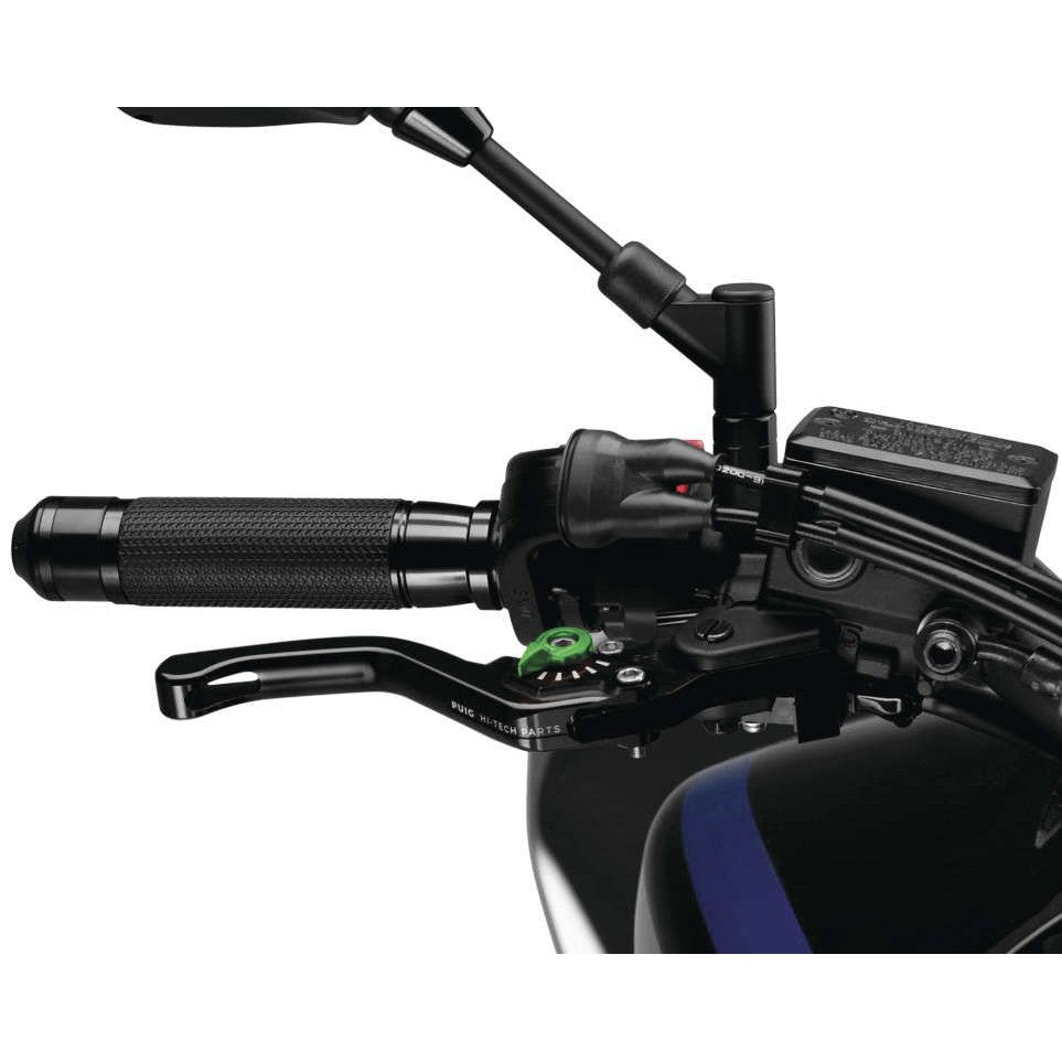 Puig 3.0 Brake Lever Short Black/Green - 130NV