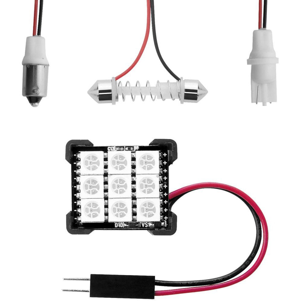 XK Glow T10/BA9/Festoon Bulb - XK-BULB-PANEL
