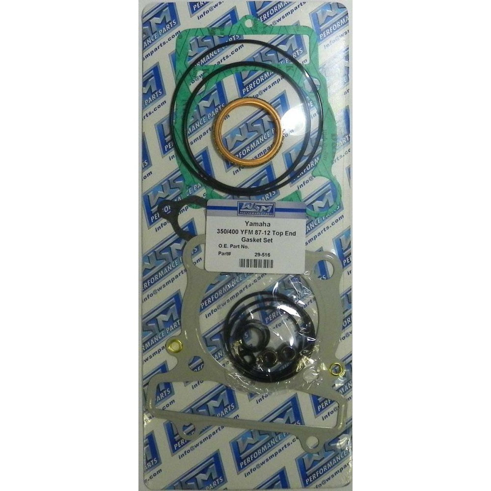 WSM Top End Gasket Kit For Yamaha 350 / 400 87-13 29-516