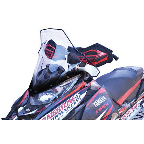 Powermadd Yamaha Sr Viper Tall Clear W/Black 19" 14540