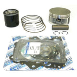 WSM Top End Rebuild Kit For Yamaha 660 Grizzly / Raptor / Rhino 01-07 .75mm Over