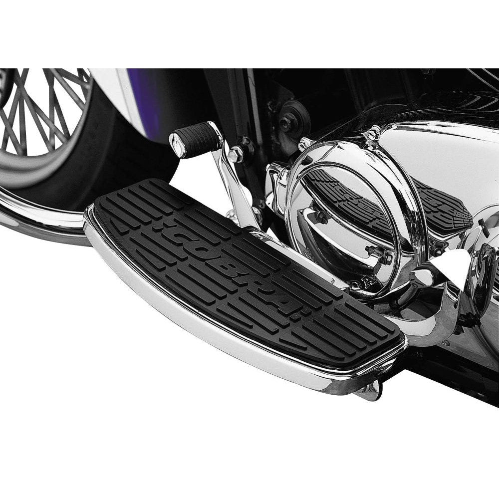 Cobra Boulevard Front Floorboard Kit Chrome - 06-1825