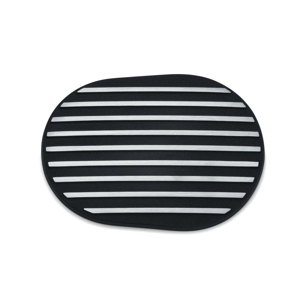 Kuryakyn Finned Line Front Primary Accent Trim Black Cover Harley Touring 99-16