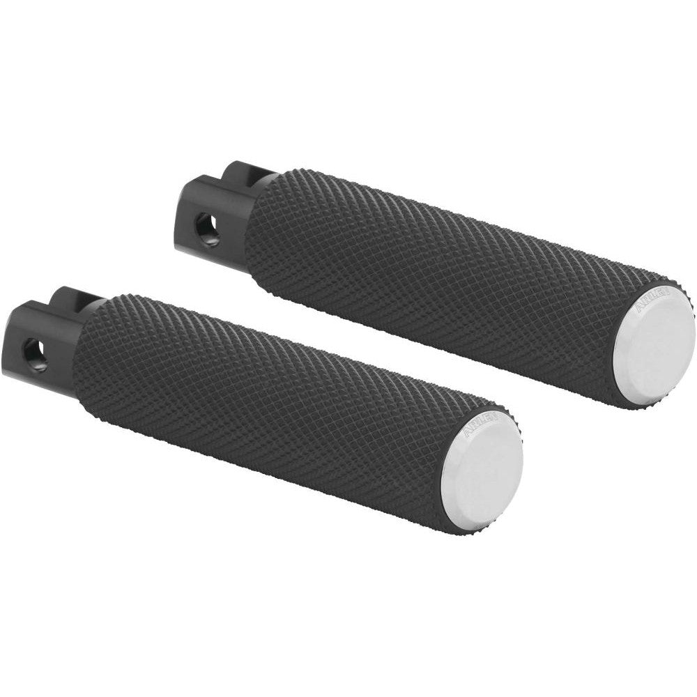 Arlen Ness Knurled Chrome Passenger Pegs 07-941