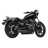 Cobra Slip-On Exhaust Black - 2527B