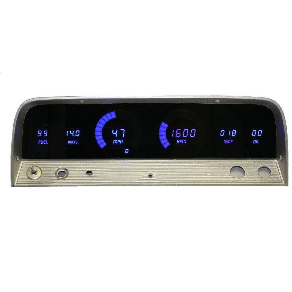 Intellitronix 1964-1966 Chevy Truck LED Digital DP6002 - Blue