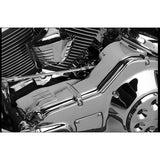 Nueva Harley FLHTI Standard 2003-2006, cubierta primaria interna cromada de Kuryakyn