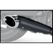Freedom Performance Combat 2-into-1 Turnout Exhaust Black With Chrome Tip IN00084