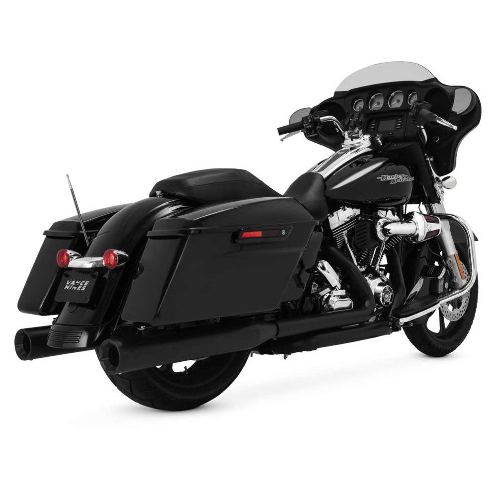 Vance And Hines Eliminator 400 Slip On Exhaust Black With Fuelpak FP3