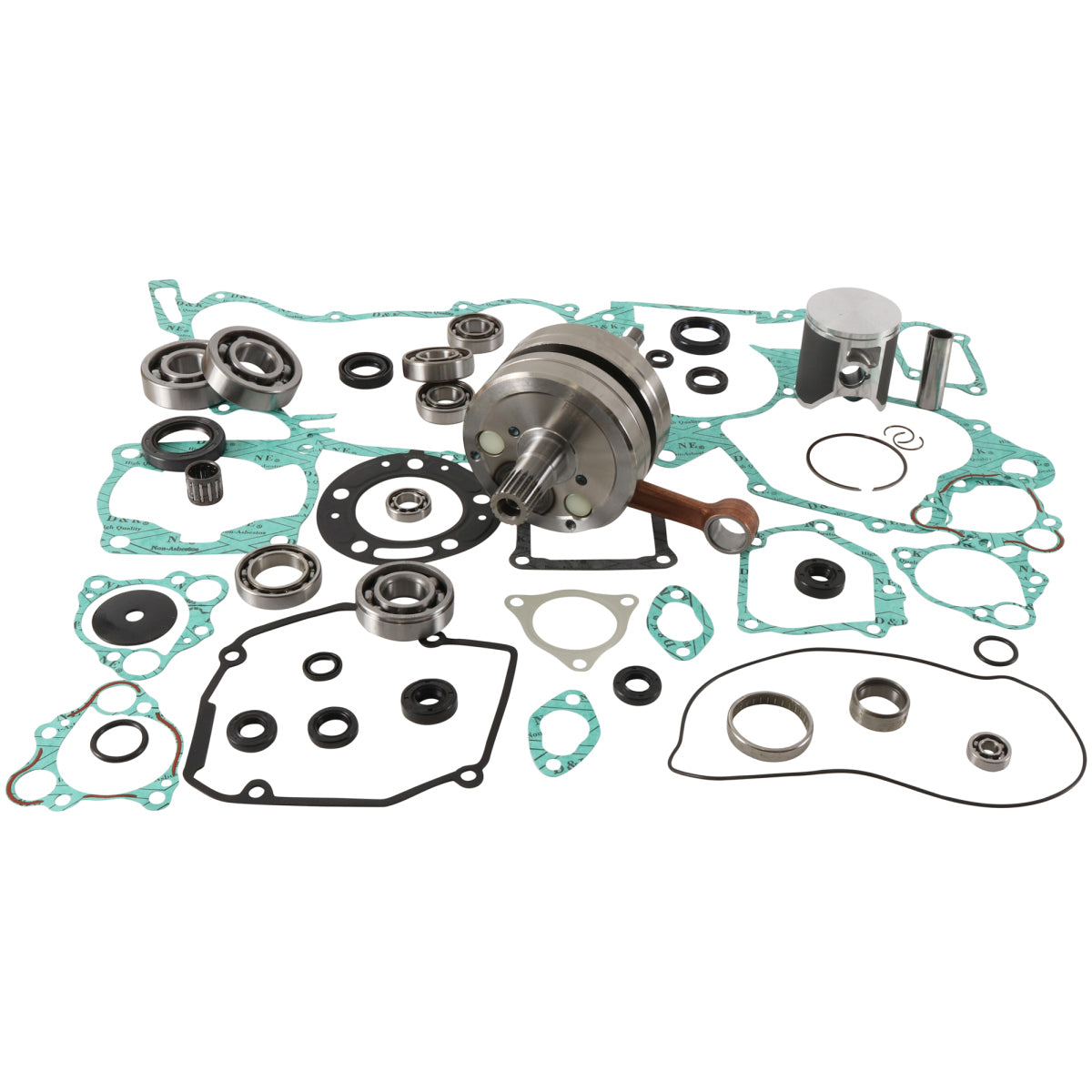 Wrench Rabbit Complete Engine Rebuild Kit For 1992-1995 Honda CR 125 R