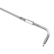 Bikers Choice Armor Coat Throttle Cable For Harley-Davidson FLTR 1998-2001 Length: 38.1" Over: +6" Elbow: 90° Clear