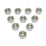 WSM Nylon Lock Nut 10mm Stainless - Pack Of 10 014-703