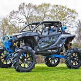 Kit de elevación grande azul High Lifter de 8" sin brazos de arrastre para modelos Polaris