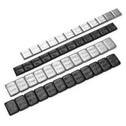 Motion Pro Silver Steel Wheel Weights 18 oz Box 72 x 1/4 oz 08-0454
