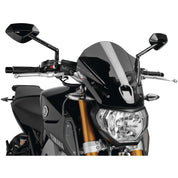 Puig Naked Bike Windshield Touring Dark Smoke - 6861F