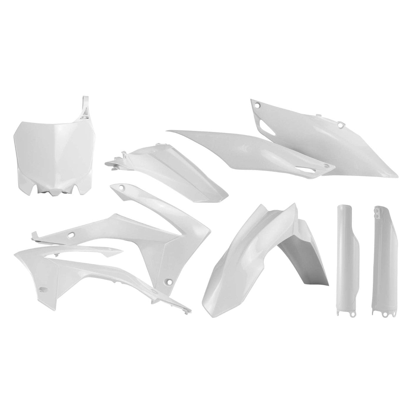 Acerbis White Full Plastic Kit for Honda - 2314410002