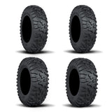 Dos neumáticos ITP Terra Claw delanteros [27x9R-14] y traseros [27x11R-14]
