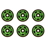 Front & Mid Rail Neon Green Idler Wheels ARCTIC CAT ZR 500,600 Carb./EFI/XC 2002