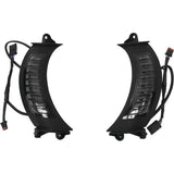 Letric Lighting Fairing Vent Switchback Turn Signals Black
