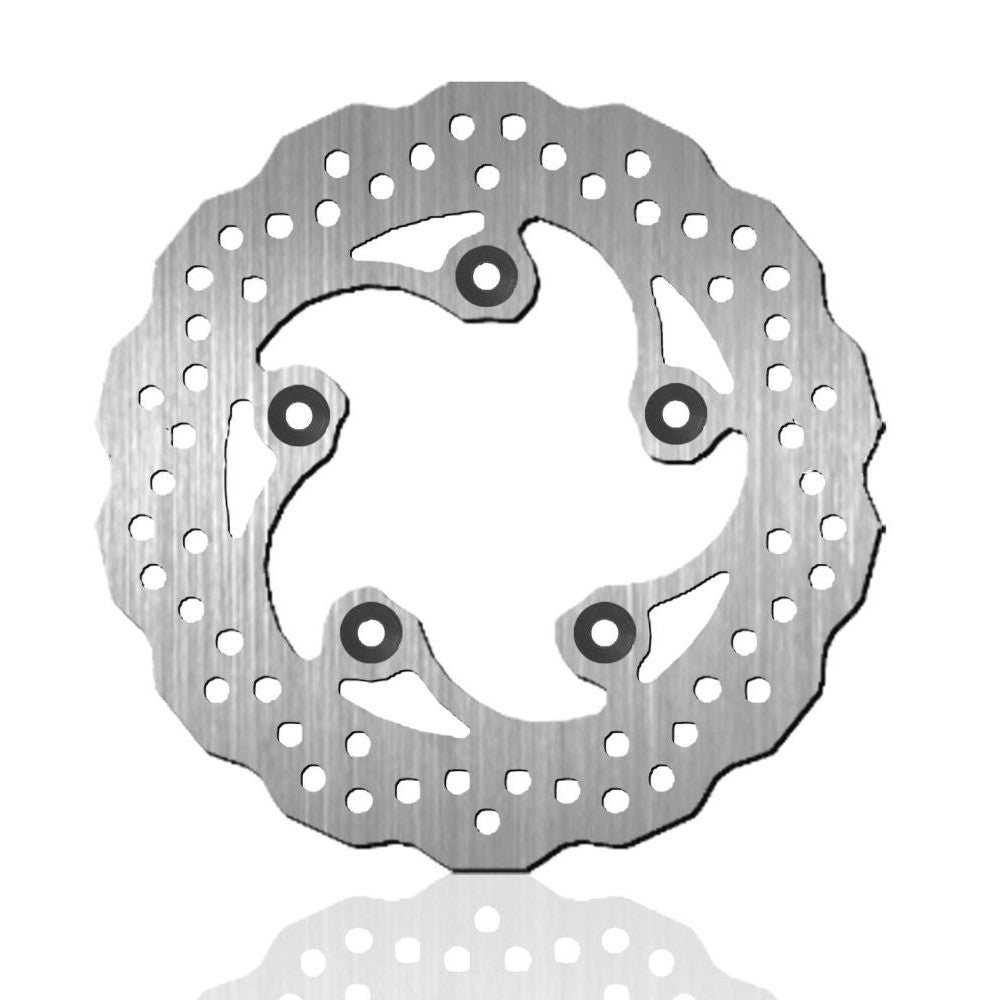 BikeMaster Brake Rotor For Suzuki GSX-R750 2008-2019 Contour Rear Silver