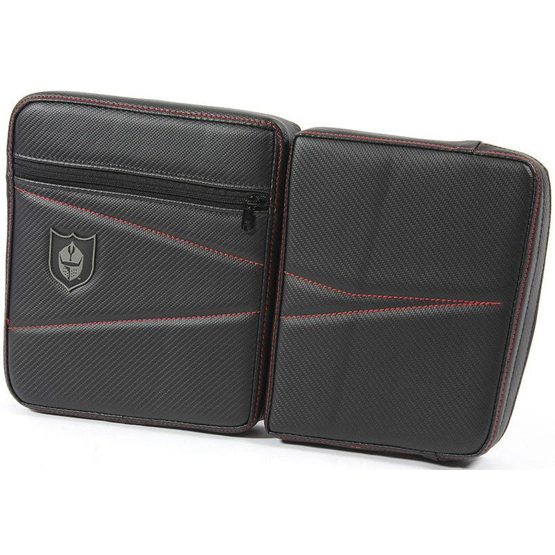 Pro Armor Door Knee Pads with Storage Red - P144054RD