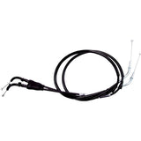 Motion Pro Black Vinyl Push - Pull Throttle Cable Set 03-0408