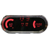 Intellitronix 1962-1965 Chevy Nova Digital Dash DP8001 - Red
