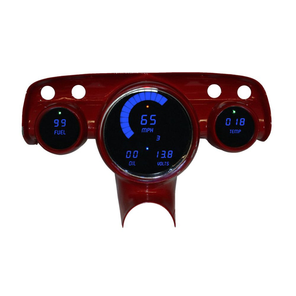 Intellitronix 1957 Chevy Bel Air LED Digital DP1102 - Blue