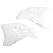 Acerbis White Radiator Shrouds for KTM - 2252990002
