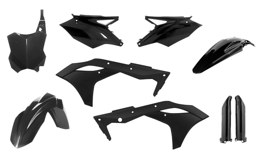Acerbis Black Full Plastic Kit for Kawasaki - 2630630001