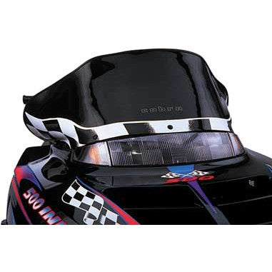 Powermadd Polaris Cobra Evolved Windshield Low Black 11320