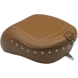 Asiento trasero ancho con tachuelas y receptor para Mustang, color marrón 79767MV