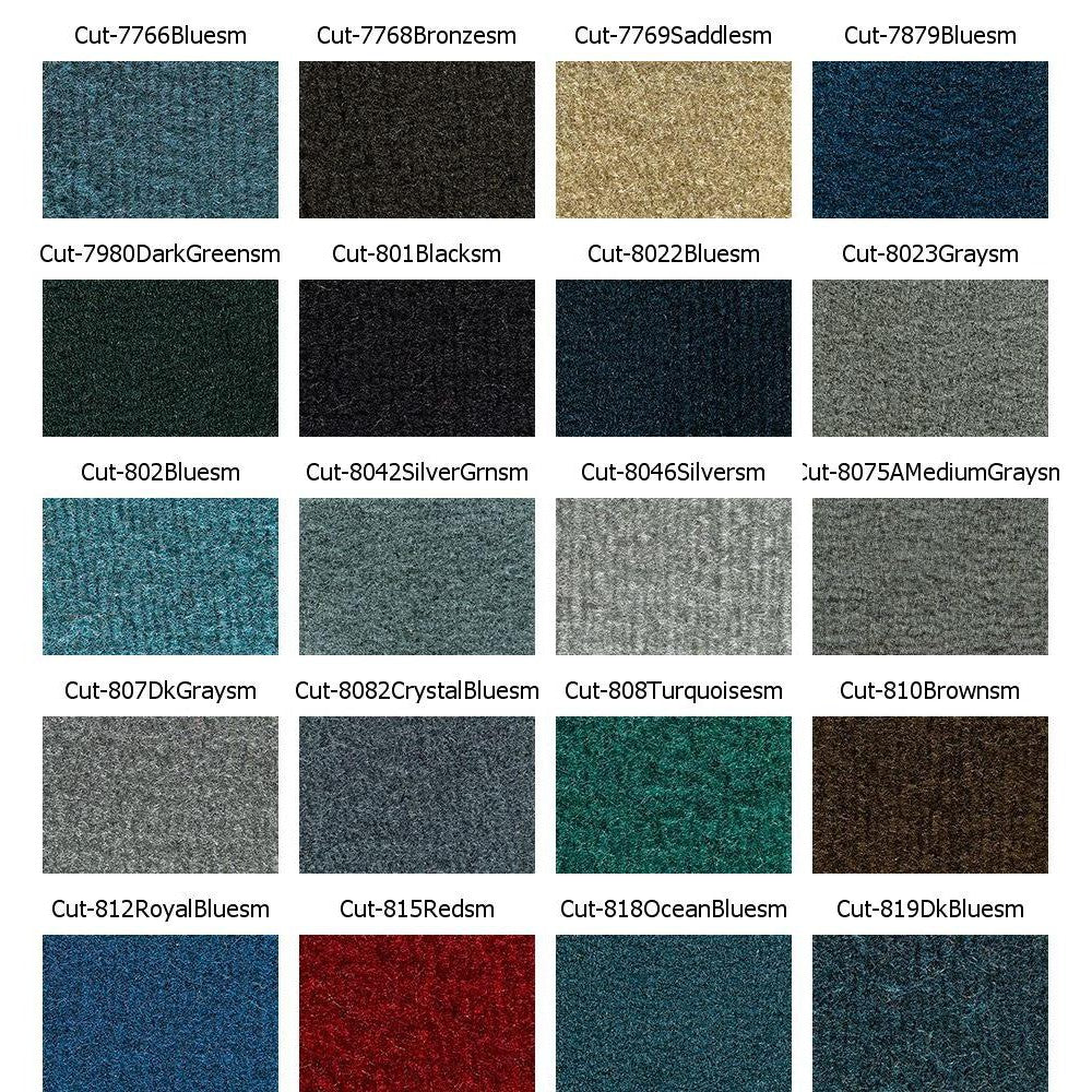 ACC Replacement Carpet Kit For 1999-2000 GMC K2500 Ext Cab w/o Rear Air Old Body Style - CHOOSE COLOR