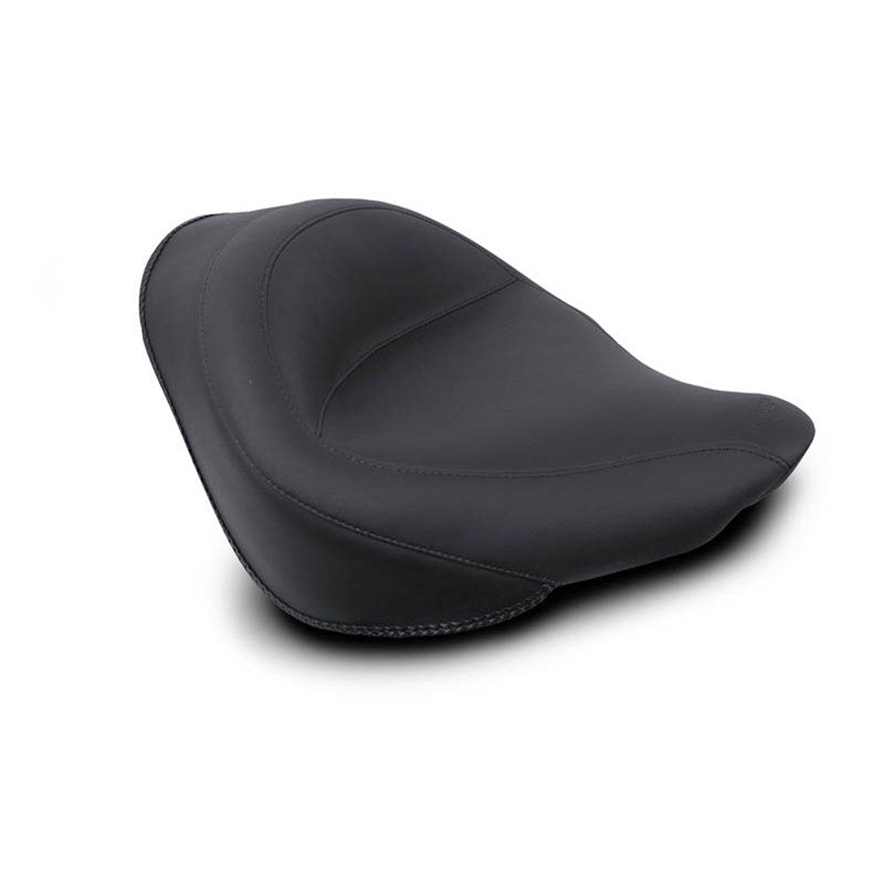 Harley FLSTF Softail Fat Boy 2007-2016 Vintage Wide Touring Solo Seat by Mustang